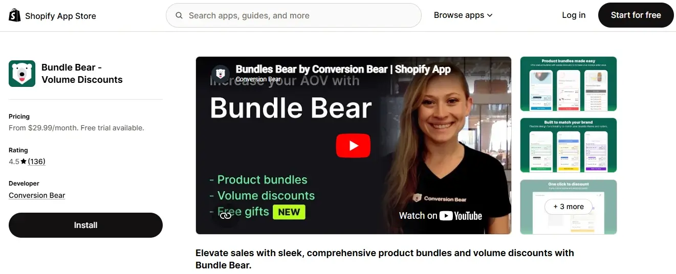 bundle bear volume discounts create product bundles volume discounts to drive more sales